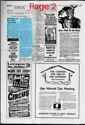 Page thumbnail for The Durant News