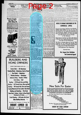 Page thumbnail for The Durant News