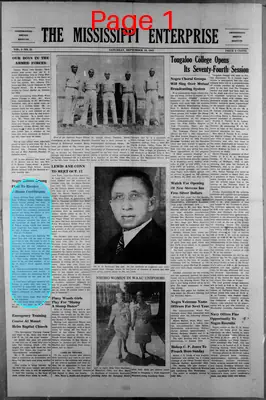 Page thumbnail for The Mississippi Enterprise