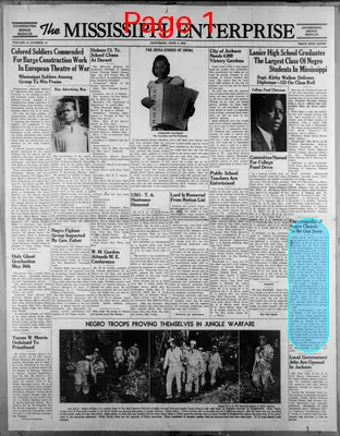 Page thumbnail for The Mississippi Enterprise