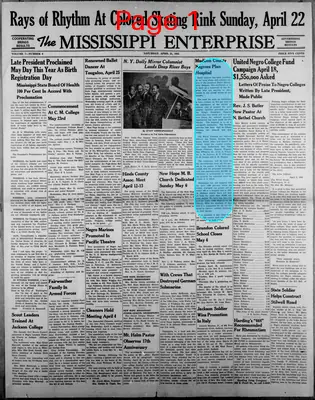 Page thumbnail for The Mississippi Enterprise