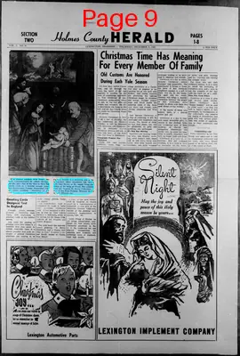 Page thumbnail for Holmes County Herald