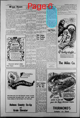Page thumbnail for Holmes County Herald