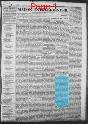 Page thumbnail for Macon Intelligencer