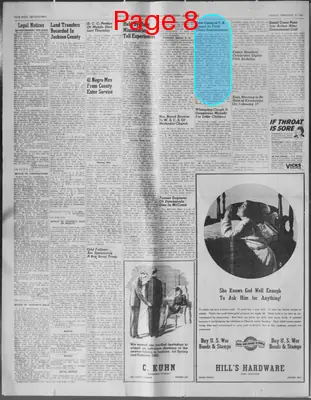 Page thumbnail for The Chronicle Star Combined With The Moss Point Advertiser