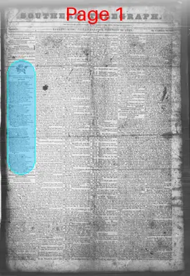 Page thumbnail for Southern Telegraph