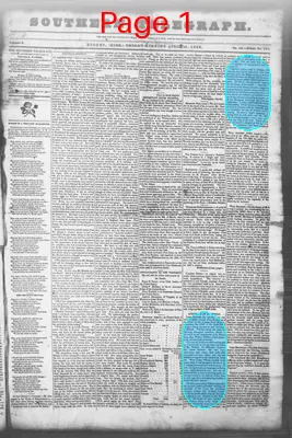 Page thumbnail for Southern Telegraph