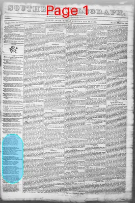 Page thumbnail for Southern Telegraph