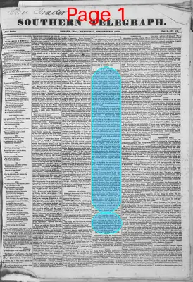Page thumbnail for Southern Telegraph