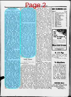Page thumbnail for The Southern Farm Gazette