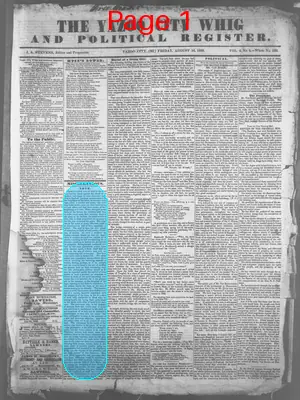 Page thumbnail for The Yazoo City Whig And Political Register