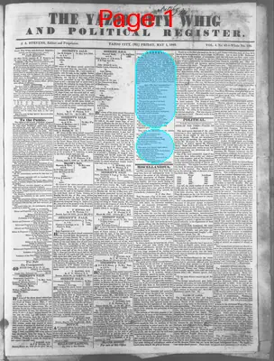 Page thumbnail for The Yazoo City Whig And Political Register
