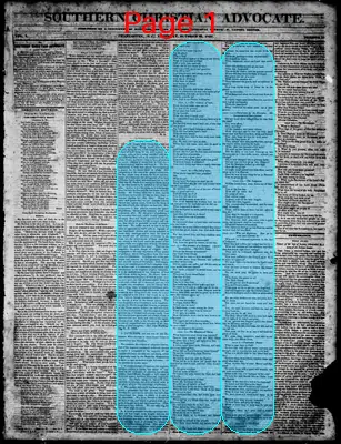 Page thumbnail for Southern Christian Advocate