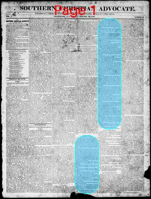 Page thumbnail for Southern Christian Advocate