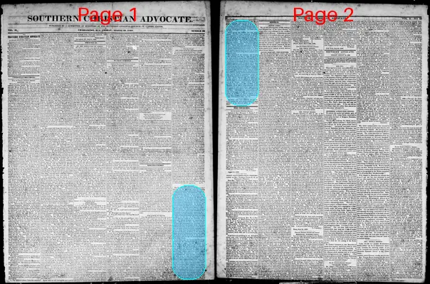 Page thumbnail for Southern Christian Advocate