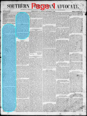 Page thumbnail for Southern Christian Advocate