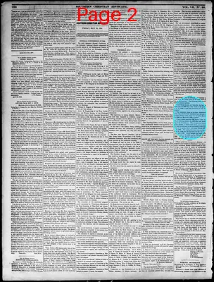 Page thumbnail for Southern Christian Advocate