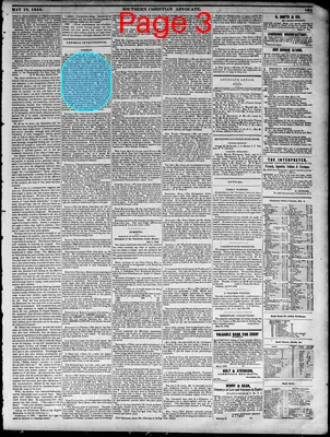 Page thumbnail for Southern Christian Advocate