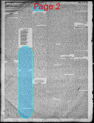 Page thumbnail for Southern Christian Advocate