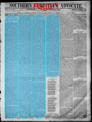 Page thumbnail for Southern Christian Advocate