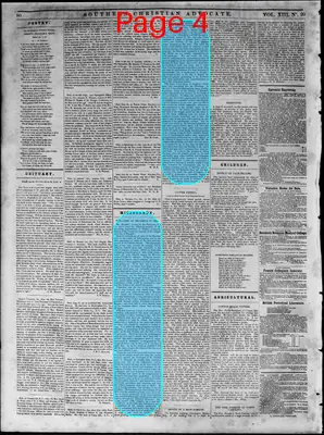 Page thumbnail for Southern Christian Advocate