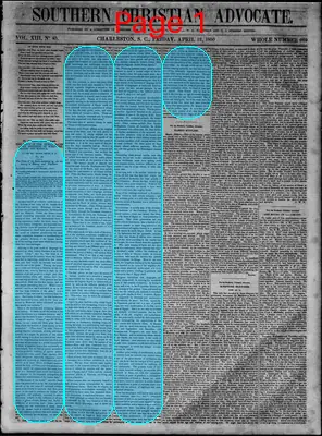 Page thumbnail for Southern Christian Advocate