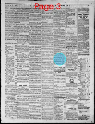 Page thumbnail for Southern Christian Advocate