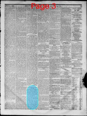 Page thumbnail for Southern Christian Advocate