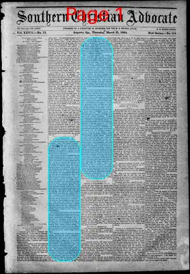 Page thumbnail for Southern Christian Advocate