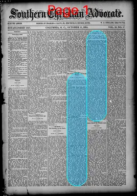 Page thumbnail for Southern Christian Advocate