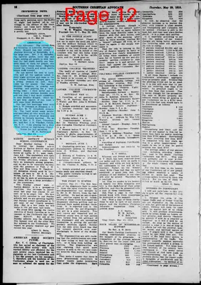 Page thumbnail for Southern Christian Advocate