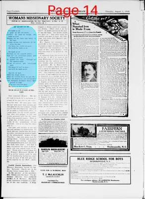 Page thumbnail for Southern Christian Advocate