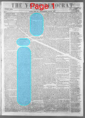Page thumbnail for The Yazoo Democrat