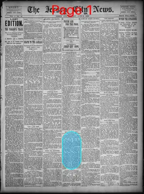Page thumbnail for The Jersey City News