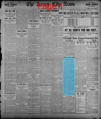 Page thumbnail for The Jersey City News
