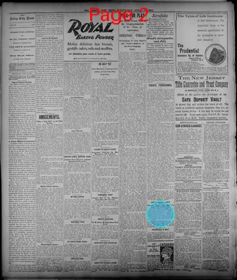Page thumbnail for The Jersey City News