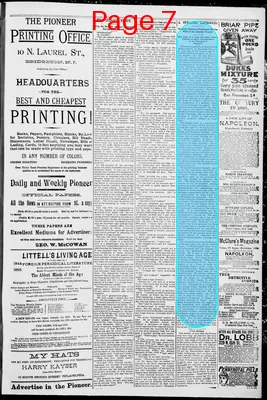 Page thumbnail for Bridgeton Pioneer