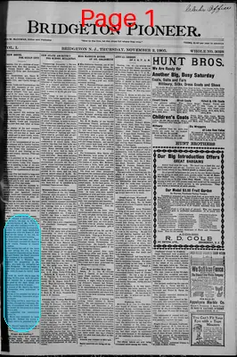 Page thumbnail for Bridgeton Pioneer