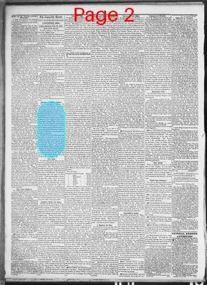 Page thumbnail for The Lancaster Gazette