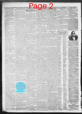 Page thumbnail for The Lancaster Gazette