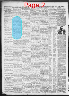 Page thumbnail for The Lancaster Gazette