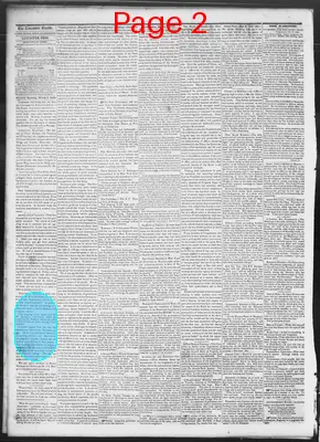 Page thumbnail for The Lancaster Gazette