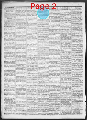 Page thumbnail for The Lancaster Gazette