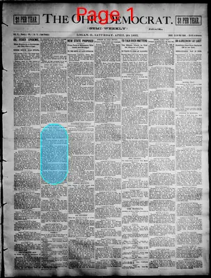 Page thumbnail for The Ohio Democrat