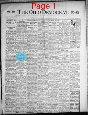 Page thumbnail for The Ohio Democrat
