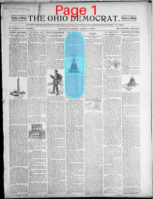 Page thumbnail for The Ohio Democrat