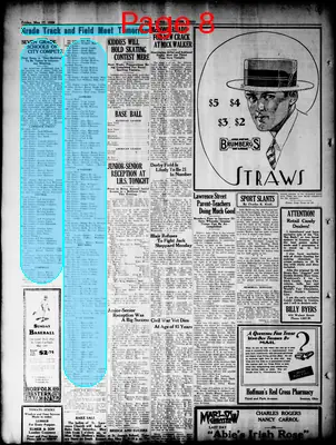 Page thumbnail for The Ironton News