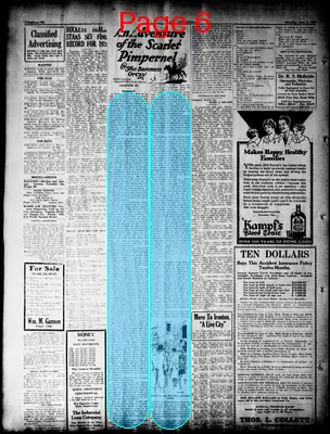 Page thumbnail for The Ironton News