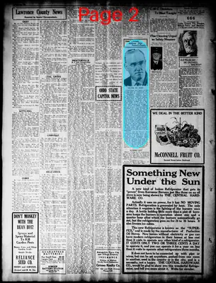 Page thumbnail for The Ironton News