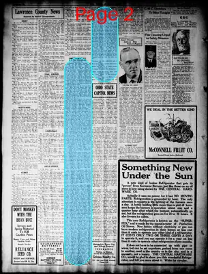 Page thumbnail for The Ironton News